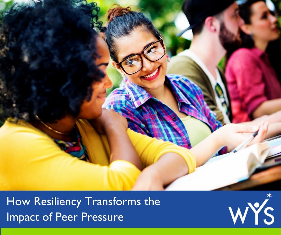 Resiliency Transforms Peer Pressure