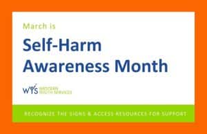 self harm awareness month